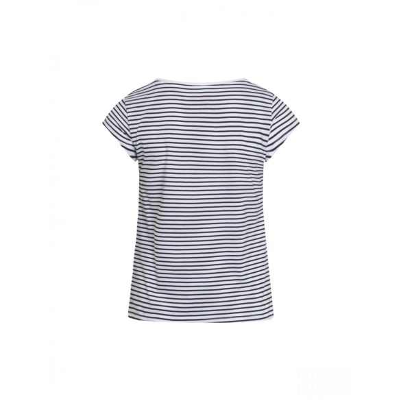 Mads Nørgaard ● Organic Favorite Stripe Teasy Tee ● fekete csíkos rövid ujjú póló