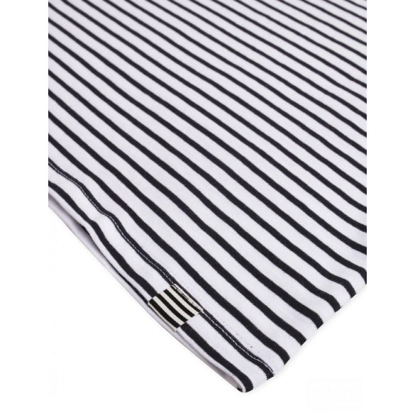 Mads Nørgaard ● Organic Favorite Stripe Teasy Tee ● fekete csíkos rövid ujjú póló