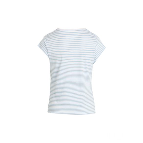 Mads Nørgaard ● Organic Favorite Stripe Teasy Tee ● kék csíkos rövid ujjú póló