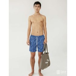   Mads Nørgaard ● Sea Print Sandro ● kék mintás fürdősort