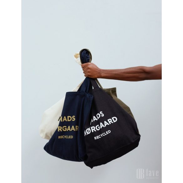 Mads Nørgaard ● Recycled Boutique Atheno ● sötétkék vászon válltáska
