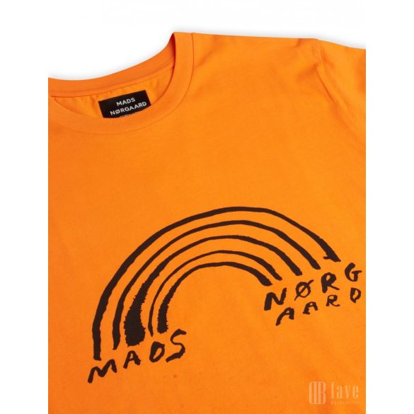 Mads  Nørgaard ● Organic Twin Kozak ● narancssárga rövidujjú póló