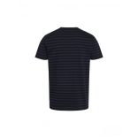 Mads Nørgaard ● Organic Midi Thor Tee ● kék és fekete csíkos rövid ujjú póló