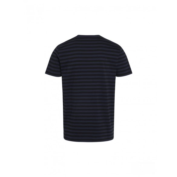 Mads Nørgaard ● Organic Midi Thor Tee ● kék és fekete csíkos rövid ujjú póló
