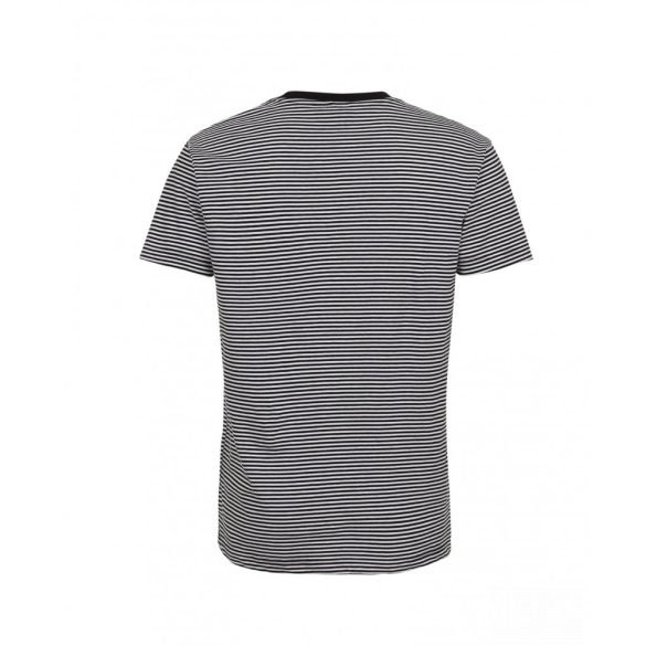Mads Nørgaard ● Organic Mini Thor Tee ● fekete és fehér csíkos rövid ujjú póló