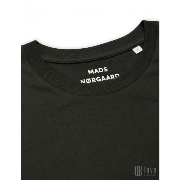 Mads Nørgaard ● Organic Thor Tee ● sötétszürke rövid ujú póló