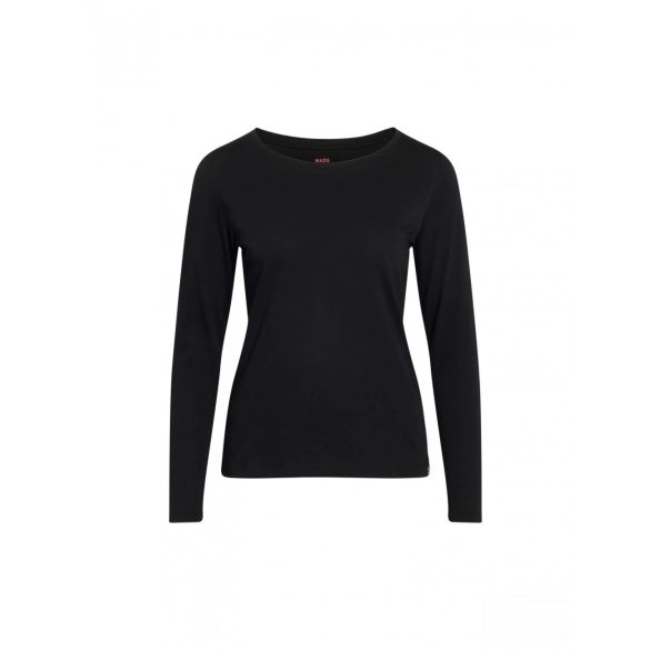 Mads Nørgaard ● Organic Jersey Tenna ● fekete hosszú ujjú póló