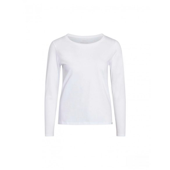 Mads Nørgaard ● Organic Jersey Tenna ● fehér hosszú ujjú póló