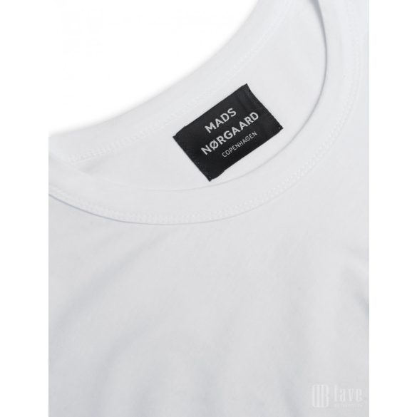 Mads Nørgaard ● Organic Jersey Tenna ● fehér hosszú ujjú póló