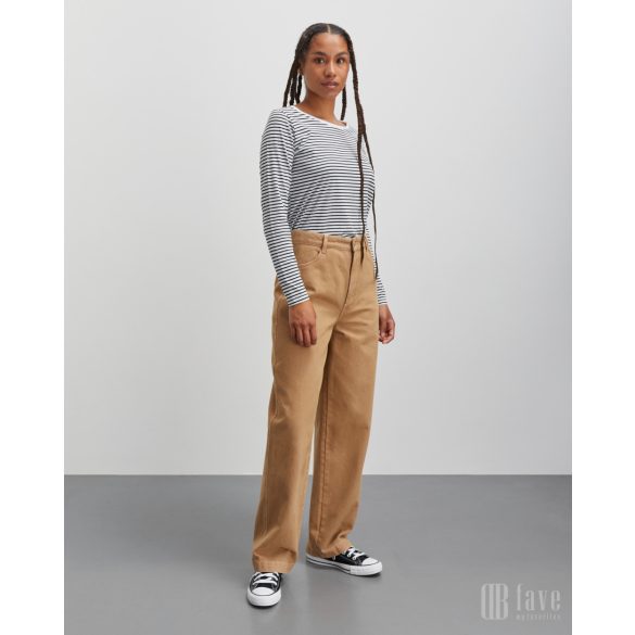Mads Nørgaard ● Organic Jersey Stripe Tenna ● fekete fehér csíkos hosszú ujjú póló