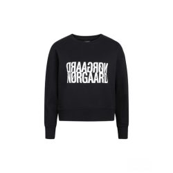 Mads Nørgaard ● Organic Sweat Tilvina ● fekete pulóver