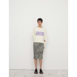 Mads Nørgaard ● Organic Sweat Tilvina ● törtfehér pulóver