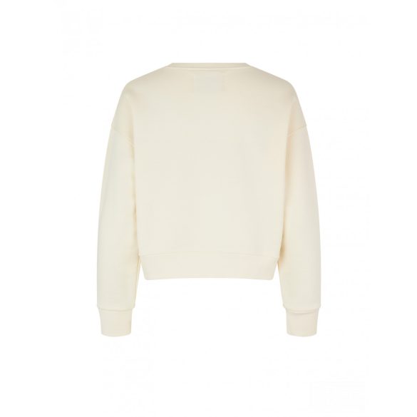 Mads Nørgaard ● Organic Sweat Tilvina ● törtfehér pulóver