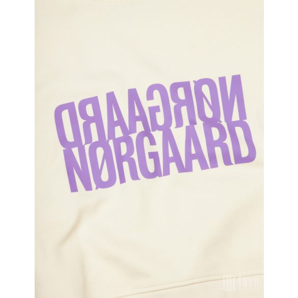 Mads Nørgaard ● Organic Sweat Tilvina ● törtfehér pulóver