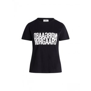 Mads Nørgaard ● Single Organic Trenda ● fekete rövid ujjú póló