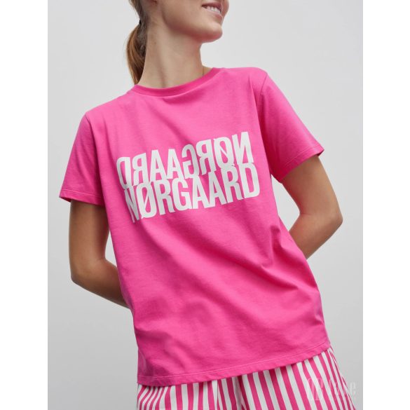 Mads Nørgaard ● Single Organic Trenda ● pink rövid ujjú póló