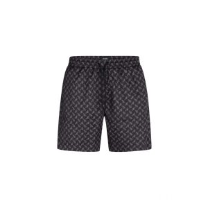 Mads Nørgaard ● Sea Print Sandro ● fekete mintás fürdősort