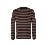 Mads Nørgaard ● Midi Rib Tobias Tee ● barna csíkos hosszú ujjú póló