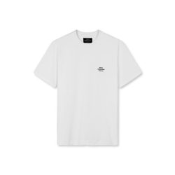   Mads Nørgaard ● Cotton Jersey Frode Emb Logo ● fehér rövidujjú póló