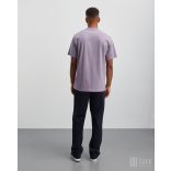 Mads Nørgaard ● Cotton Jersey Frode Emb Logo ● szürkéslila rövidujjú póló