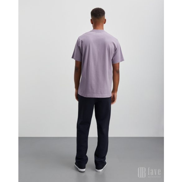 Mads Nørgaard ● Cotton Jersey Frode Emb Logo ● szürkéslila rövidujjú póló