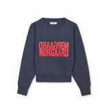 Mads Nørgaard ● Organic Sweat Tilvina ● sötétkék pulóver