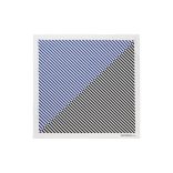 Mads Nørgaard ● Soft Cotton Self Scarf ● kék csíkos kendő