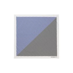  Mads Nørgaard ● Soft Cotton Self Scarf ● kék csíkos kendő