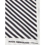 Mads Nørgaard ● Soft Cotton Self Scarf ● kék csíkos kendő