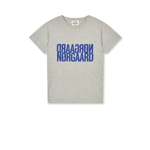 Mads Nørgaard ● Single Organic Trenda ● középszürke rövid ujjú póló