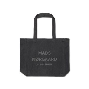 Mads Nørgaard ● Boutique Washed Athene ● fekete vászon válltáska