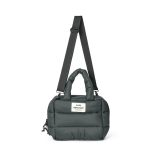 Mads Nørgaard ● Light Ripstop Boxy Bag ● sötétszürke válltáska
