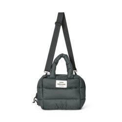   Mads Nørgaard ● Light Ripstop Boxy Bag ● sötétszürke válltáska