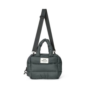 Mads Nørgaard ● Light Ripstop Boxy Bag ● sötétszürke válltáska