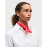 Mads Nørgaard ● Soft Cotton Paisley Scarf ● piros mintás kendő