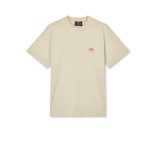 Mads Nørgaard ● Cotton Jersey Frode Emb Logo ● világosdrapp rövidujjú póló