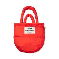  Mads Nørgaard ● Light Ripstop PIllow Bag ● piros 'párna'táska