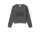 Mads Nørgaard ● Organic Sweat Tilvina ● sötétszürke pulóver