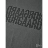 Mads Nørgaard ● Single Organic Trenda ●sötétszürke rövid ujjú póló