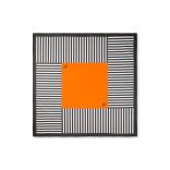 Mads Nørgaard ● Soft Cotton Block Scarf ● fekte csíkos kendő