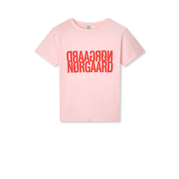 Mads Nørgaard ● Single Organic Trenda ● rózsazsín rövid ujjú póló