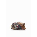 Desigual ● Across Body bag ● fekete mintás válltáska