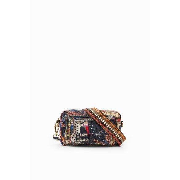 Desigual ● Across Body bag ● fekete mintás válltáska