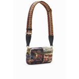 Desigual ● Across Body bag ● fekete mintás válltáska