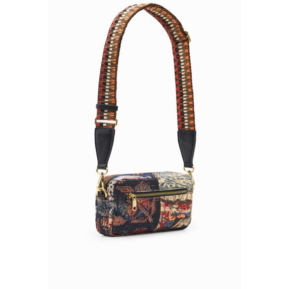 Desigual ● Across Body bag ● fekete mintás válltáska