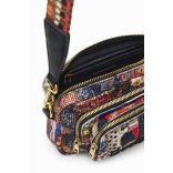 Desigual ● Across Body bag ● fekete mintás válltáska