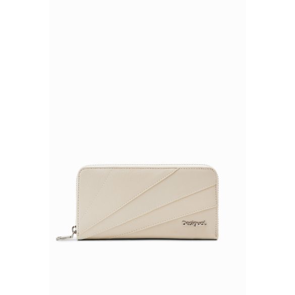 Desigual ● Long Wallet ● nagyméretű bézs pénztárca