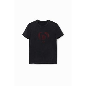Desigual ● T-Shirt ● fekete rövid ujjú póló