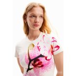 Desigual ● Dress ● fehér virágmintás midi ruha (Lacroix)