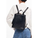 Desigual ● Backpack medium ● fekete színű közepes hátizsák